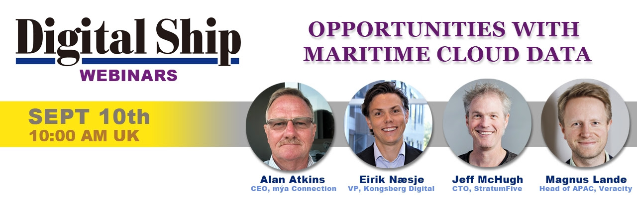 Opportunities with maritime cloud data