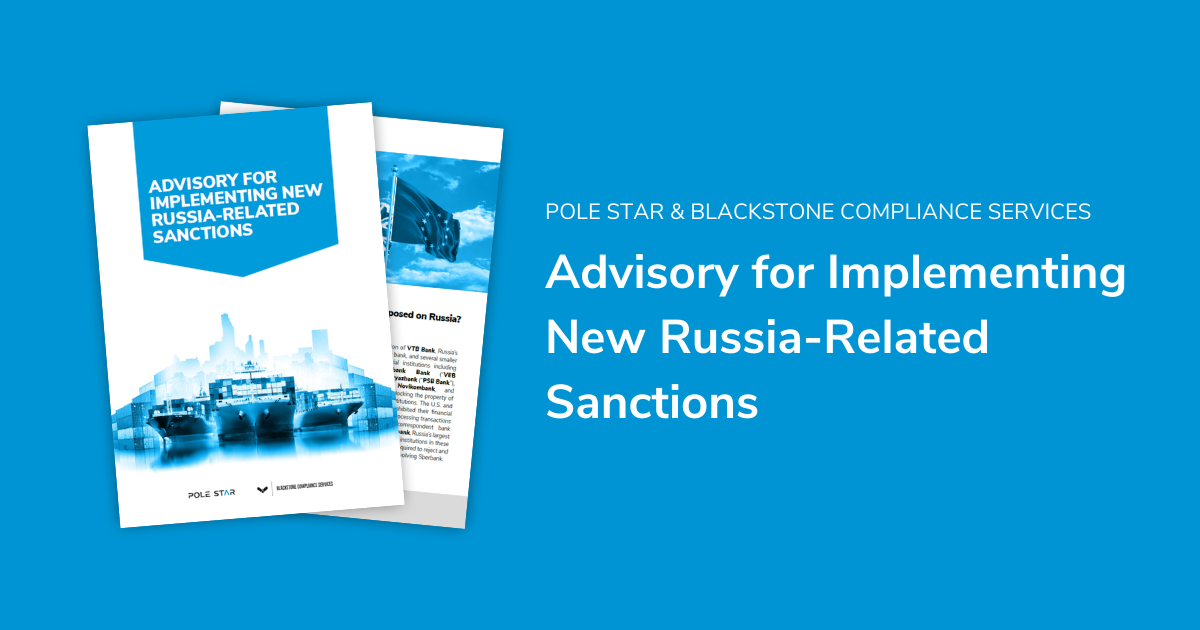 Advisory For Implementing New Russia-Related Sanctions