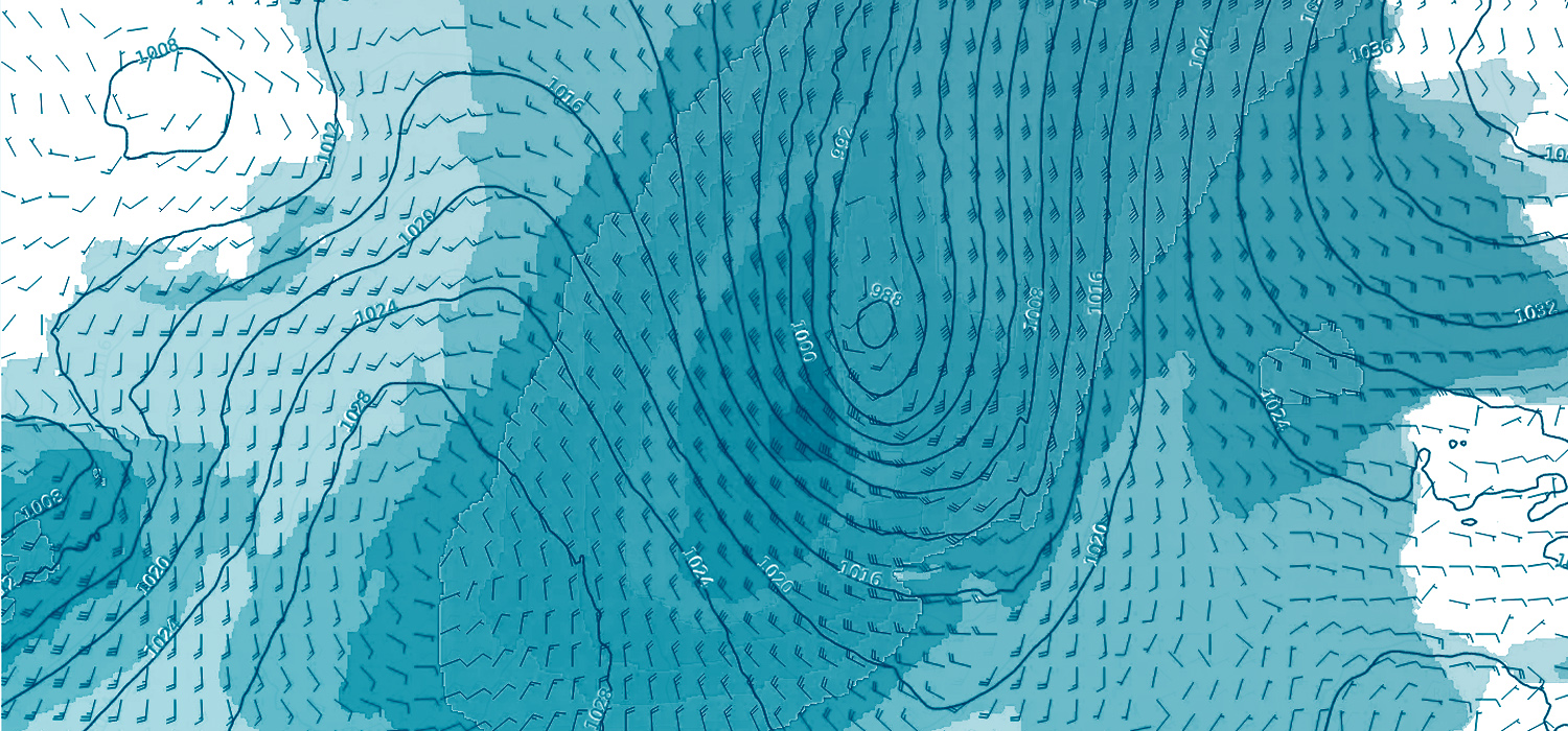 Winterlike Pattern Over North Atlantic Extends Routes South Into Spring