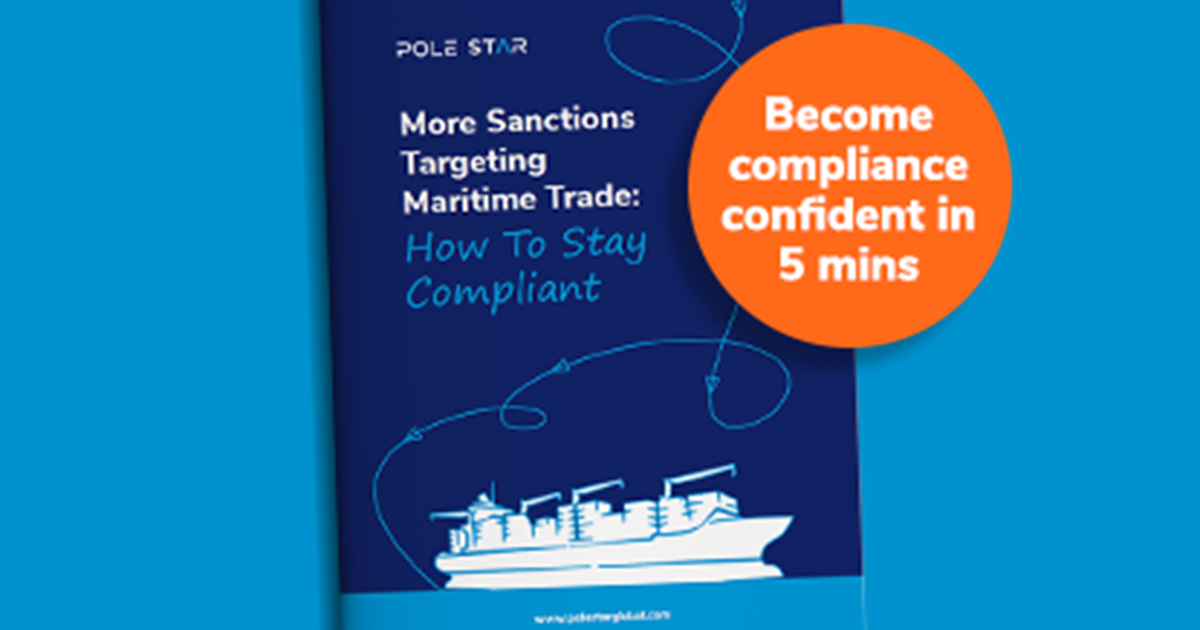 More Sanctions Targeting Maritime Trade: How To Stay Compliant