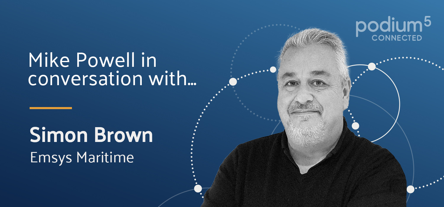 In conversation with Simon Brown – Emsys Maritime